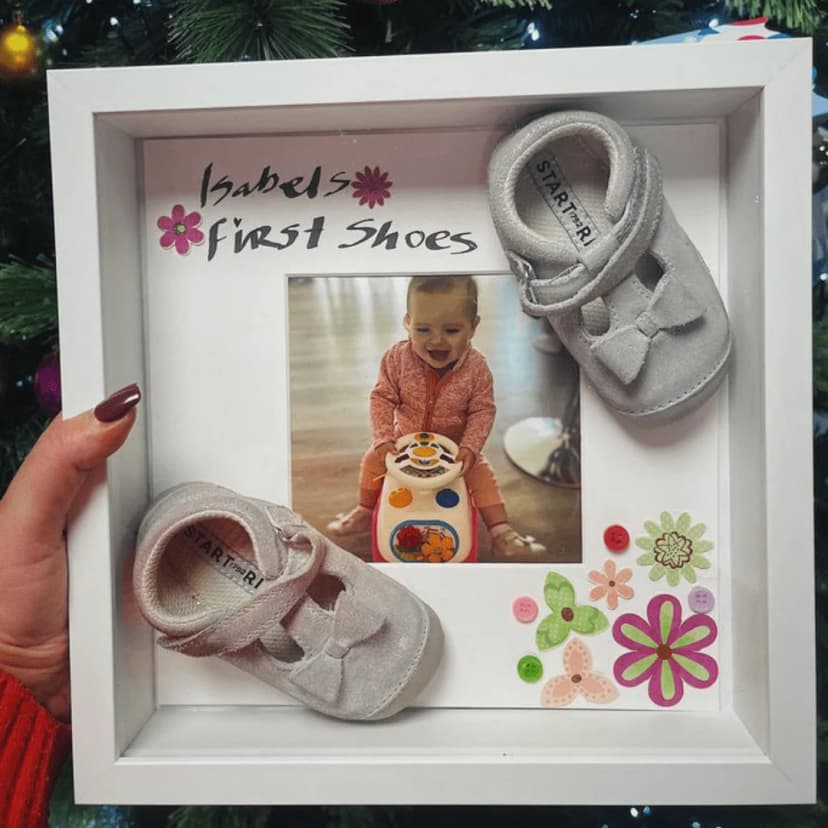 First Shoes Resin Display