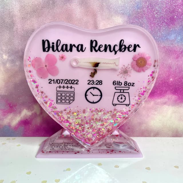 Name & Date Vertical Block