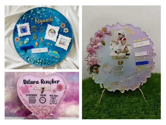 Resin baby keepsake in Pune - professional preservation