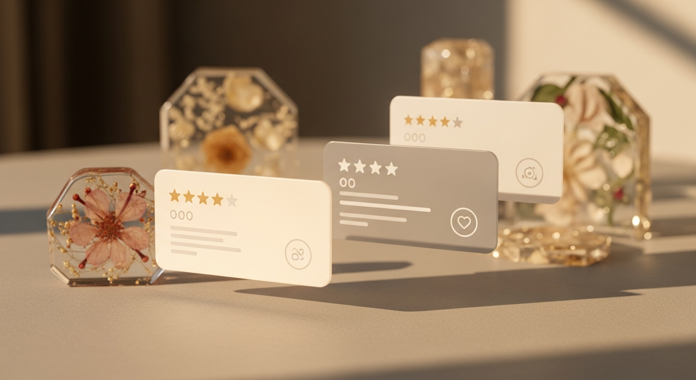 Handcrafted resin memories preservation - baby keepsakes, wedding gifts, memory art